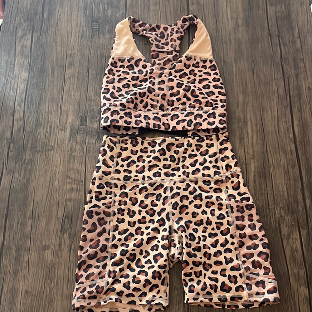 Fabletics power hold workout set.